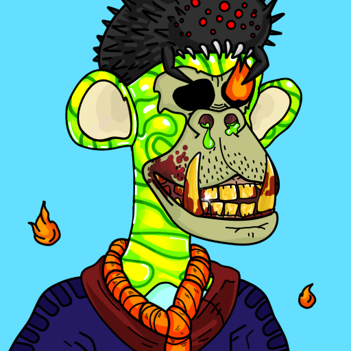 Snob Zombie Ape #653